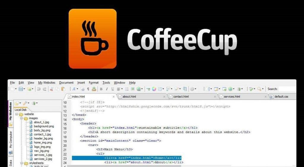 Coffe Cup software