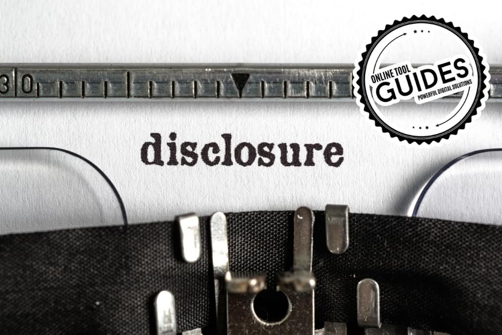 Online tool guides disclosure page feature image