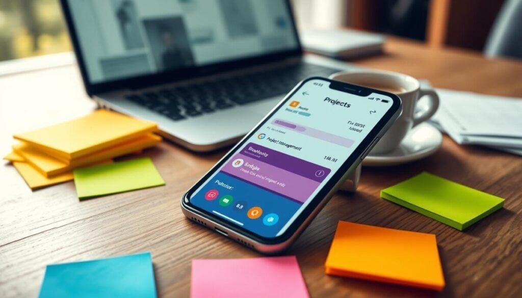 Mobile project management apps