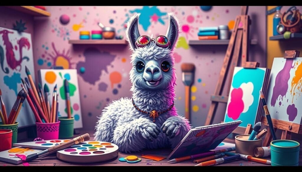 Alpaca creative AI