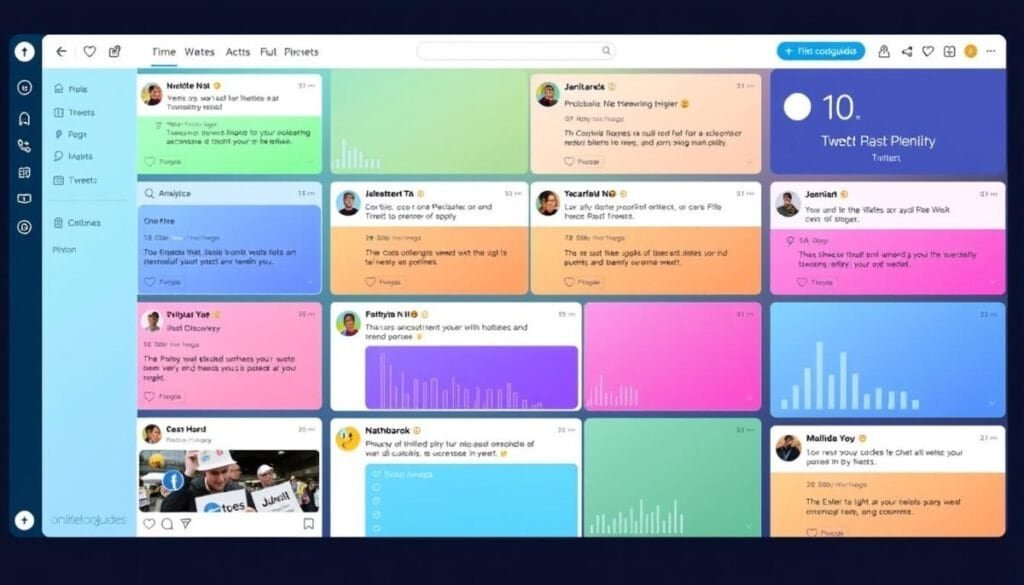 TweetDeck interface for Twitter management