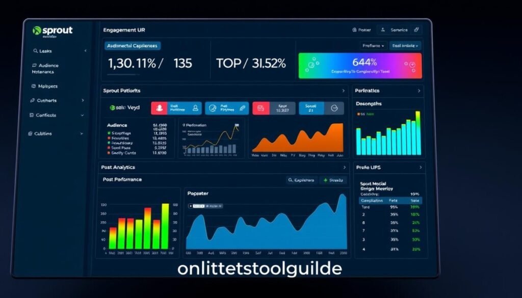 Sprout Social analytics dashboard