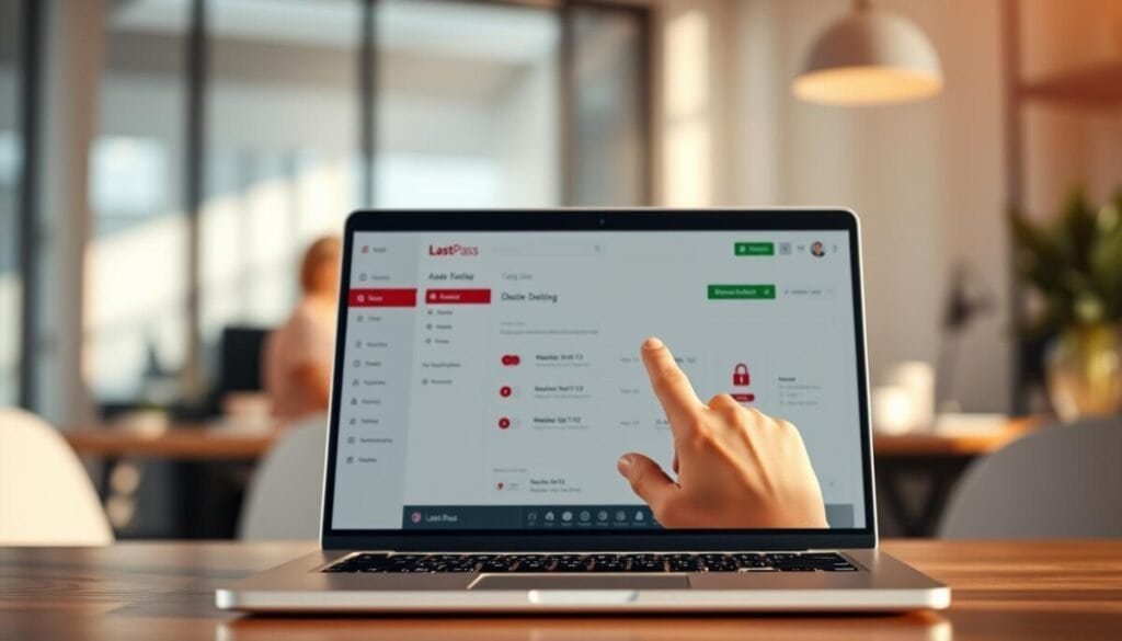 LastPass user-friendly interface LastPass user-friendly interface