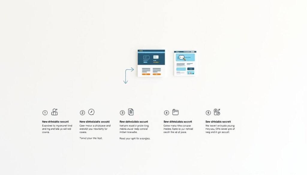 Detailed step-by-step guide to optimizing internal links, set against a clean, minimalist background. In the foreground, a series of clear, well-organized infographic elements illustrate the key steps, with icons, diagrams, and concise text annotations. The middle ground features a collection of relevant website mockups and UI elements, showcasing the optimization process in a digital context. The background is a subtly textured, neutral palette that allows the key information to take center stage. Soft, natural lighting creates depth and highlights the precision of the instructional content. The overall composition conveys a sense of clarity, professionalism, and practical utility for the viewer. Detailed step-by-step guide to optimizing internal links, set against a clean, minimalist background. In the foreground, a series of clear, well-organized infographic elements illustrate the key steps, with icons, diagrams, and concise text annotations. The middle ground features a collection of relevant website mockups and UI elements, showcasing the optimization process in a digital context. The background is a subtly textured, neutral palette that allows the key information to take center stage. Soft, natural lighting creates depth and highlights the precision of the instructional content. The overall composition conveys a sense of clarity, professionalism, and practical utility for the viewer.