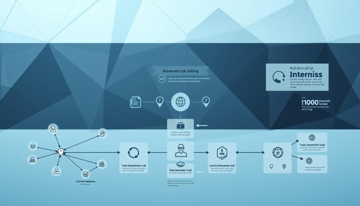 Enterprise internal linking