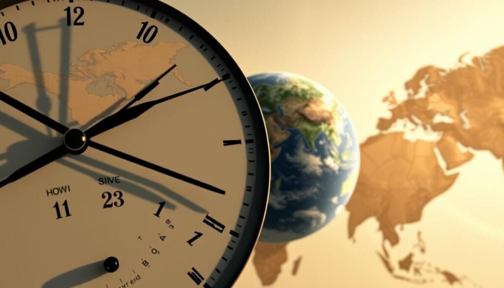 a hyper realistic photo of a world map with multiple time zones, showing different parts of the globe in different times of the day. The foreground features a close-up view of a clock face with hands indicating various times, casting long shadows across a detailed terrain. The middle ground showcases a detailed 3D rendering of the Earth, with the continents and oceans precisely depicted. The background fades into a soft, hazy sky with subtle lighting changes, creating a sense of depth and atmosphere. The overall composition emphasizes the importance of understanding time zones when scheduling digital content like tweets, reflecting the section title "Why Scheduling Tweets is Essential". a hyper realistic photo of a world map with multiple time zones, showing different parts of the globe in different times of the day. The foreground features a close-up view of a clock face with hands indicating various times, casting long shadows across a detailed terrain. The middle ground showcases a detailed 3D rendering of the Earth, with the continents and oceans precisely depicted. The background fades into a soft, hazy sky with subtle lighting changes, creating a sense of depth and atmosphere. The overall composition emphasizes the importance of understanding time zones when scheduling digital content like tweets, reflecting the section title "Why Scheduling Tweets is Essential".