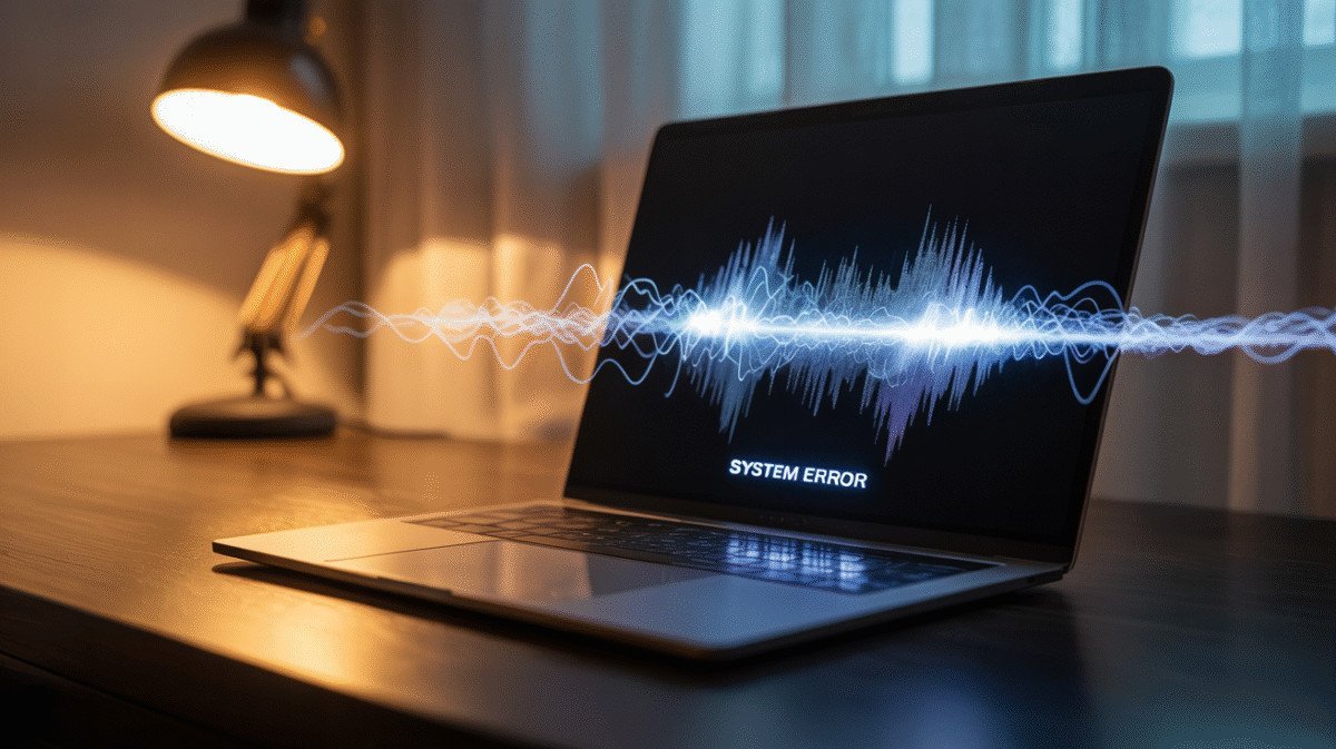 Static or Crackling Sounds from Laptop
