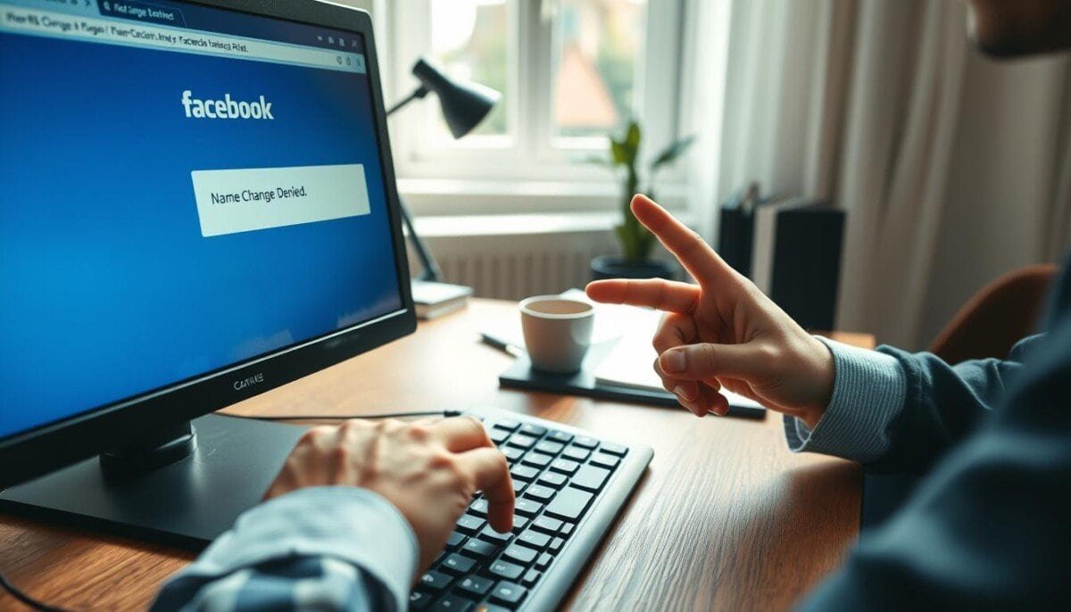 facebook won't let me change my last name to king