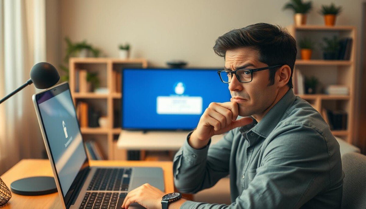 facebook won't let me in my account