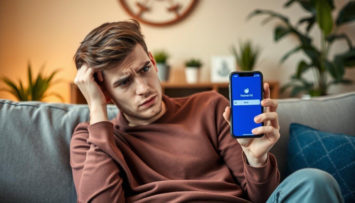 facebook won't let me login on iphone 15 plus