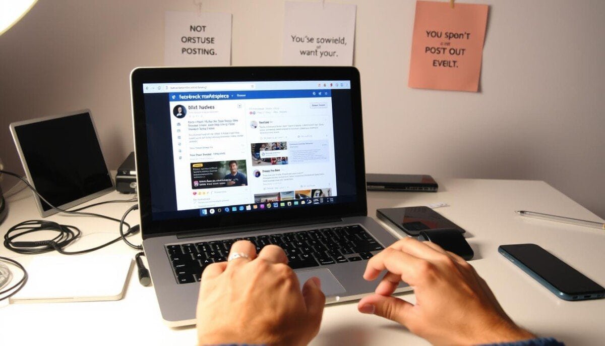 facebook won't let me post on marketplace