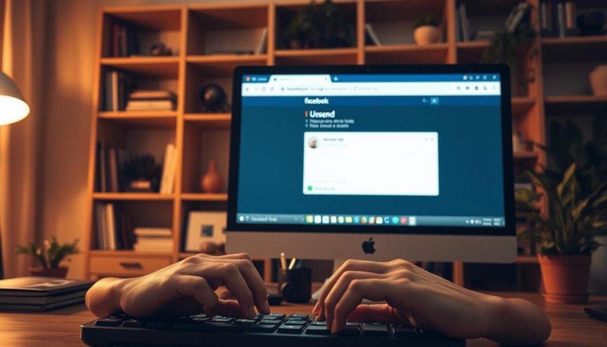 facebook won't let me unsend a message