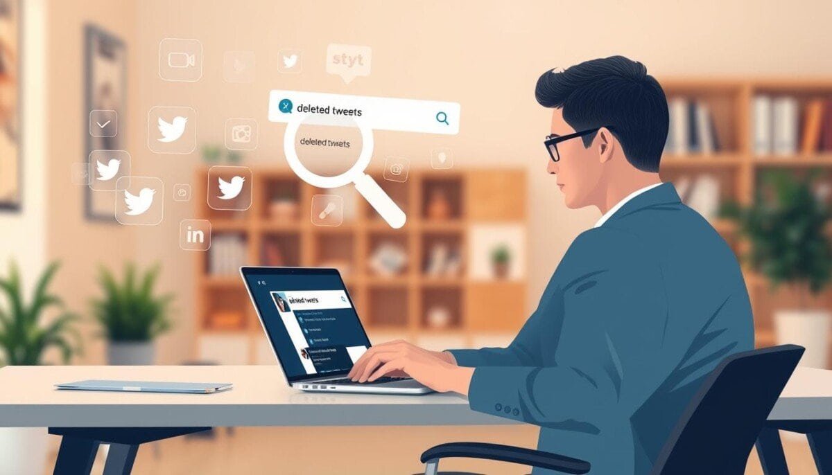 how to see deleted tweets on x