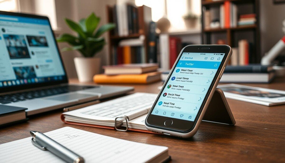 schedule tweets android