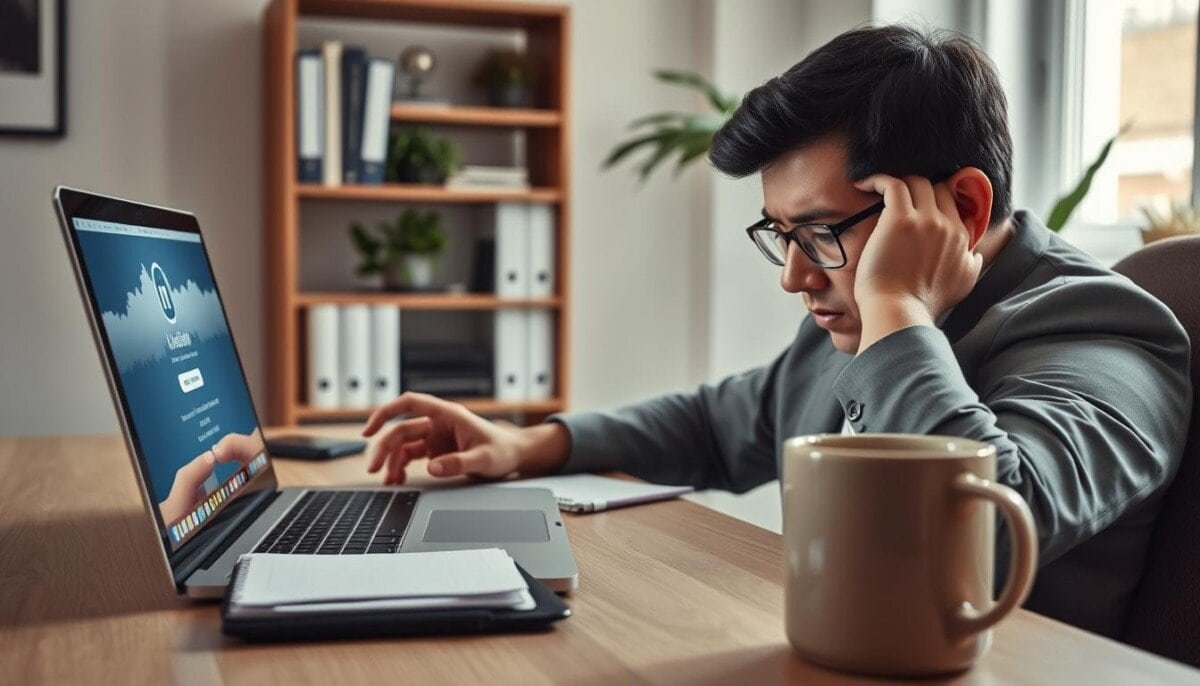 can't log into linkedin fix