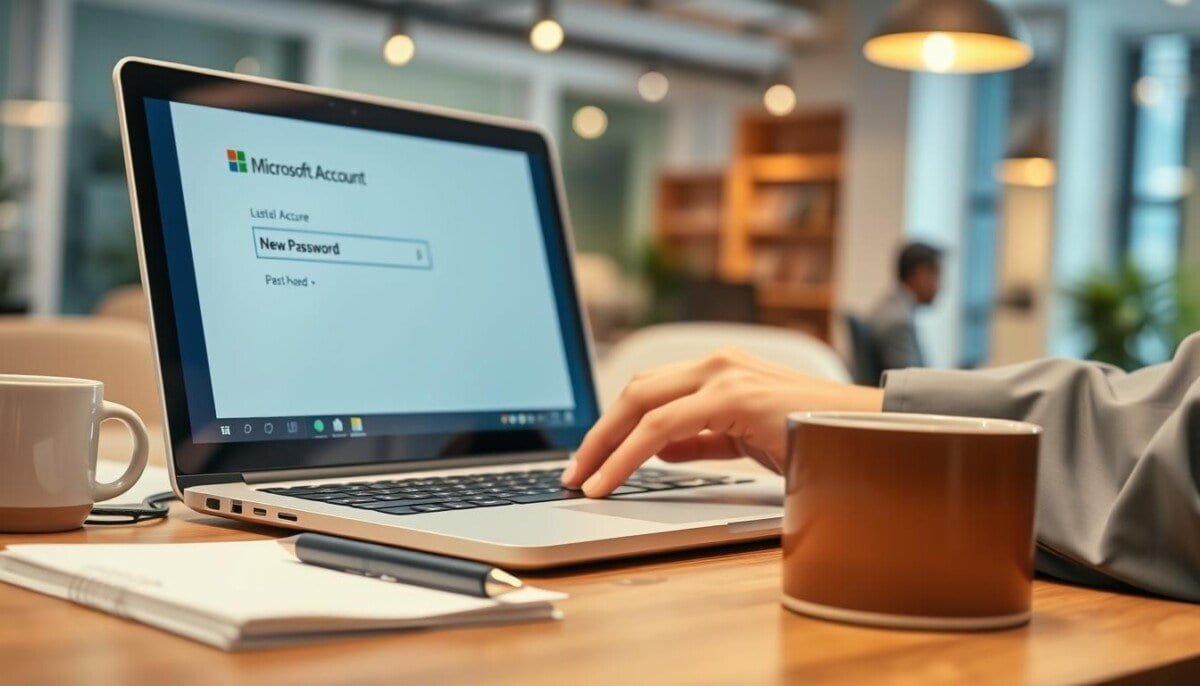 change password microsoft teams outlook