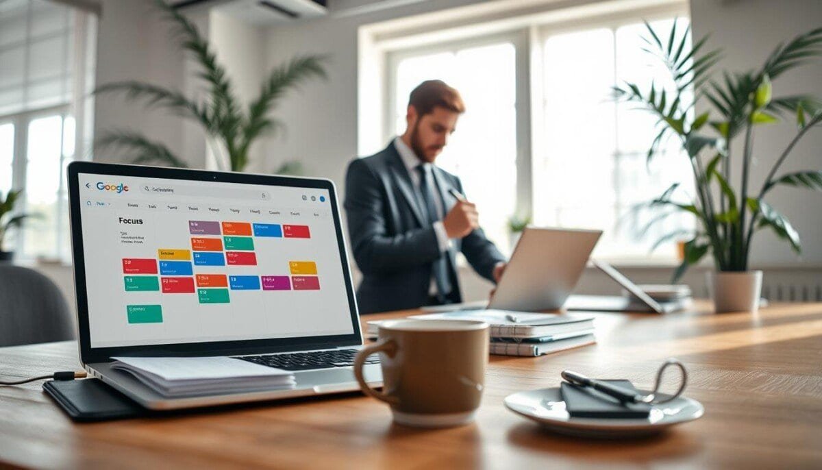 google calendar focus time