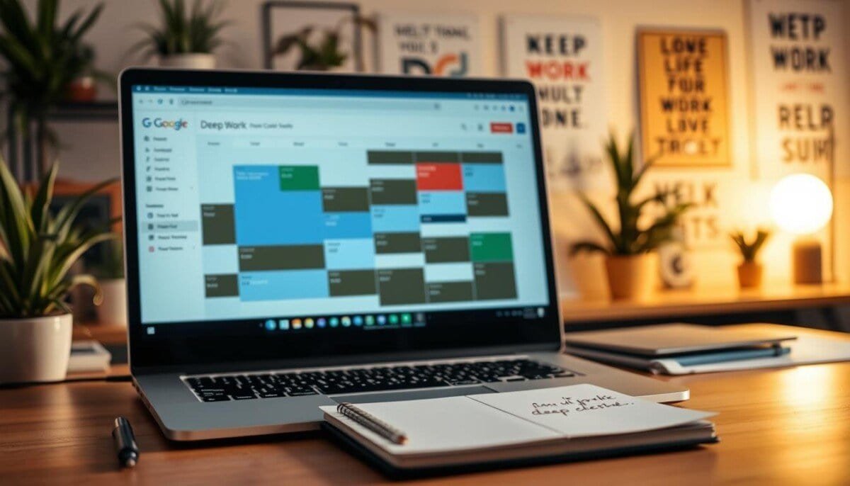 How to Create a Secondary Google Calendar for Deep Work