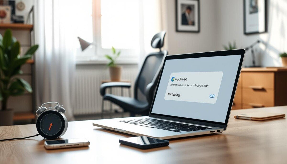 google meet notifications off