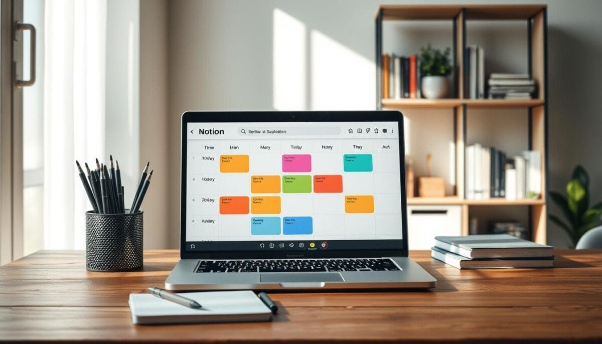 notion time blocking template