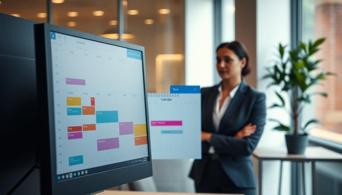 outlook calendar busy free