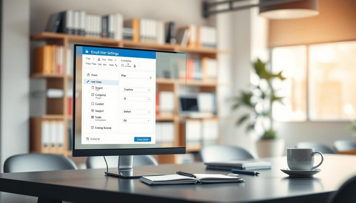 outlook email filters