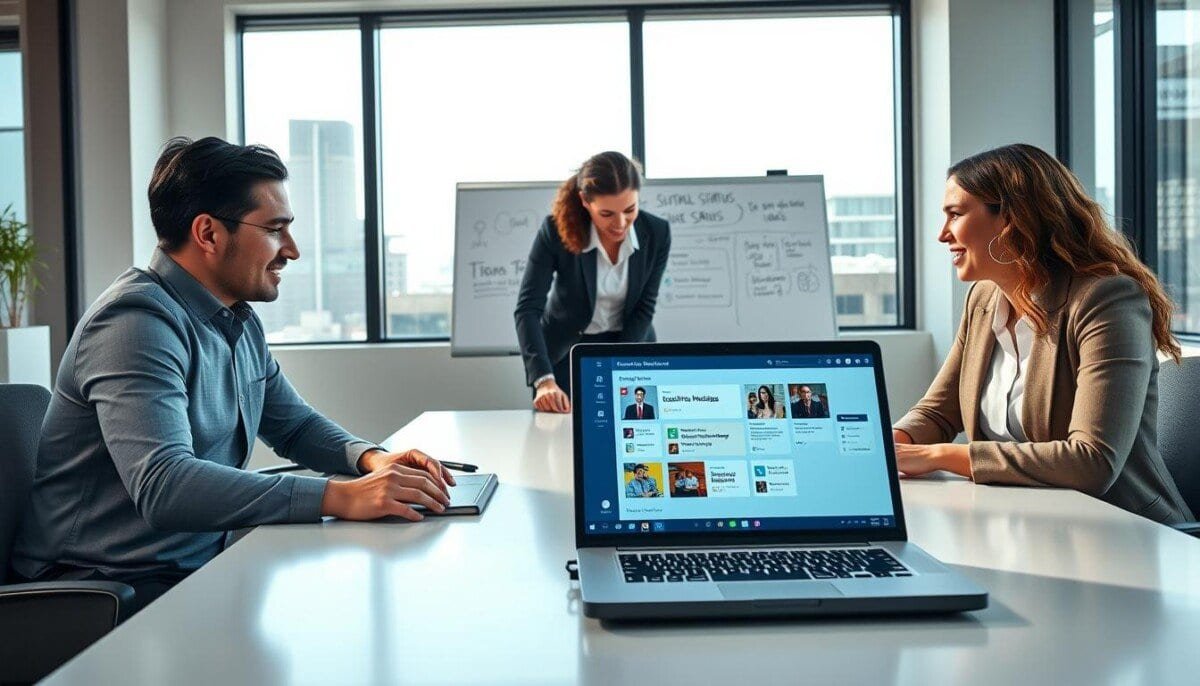 teams custom status messages