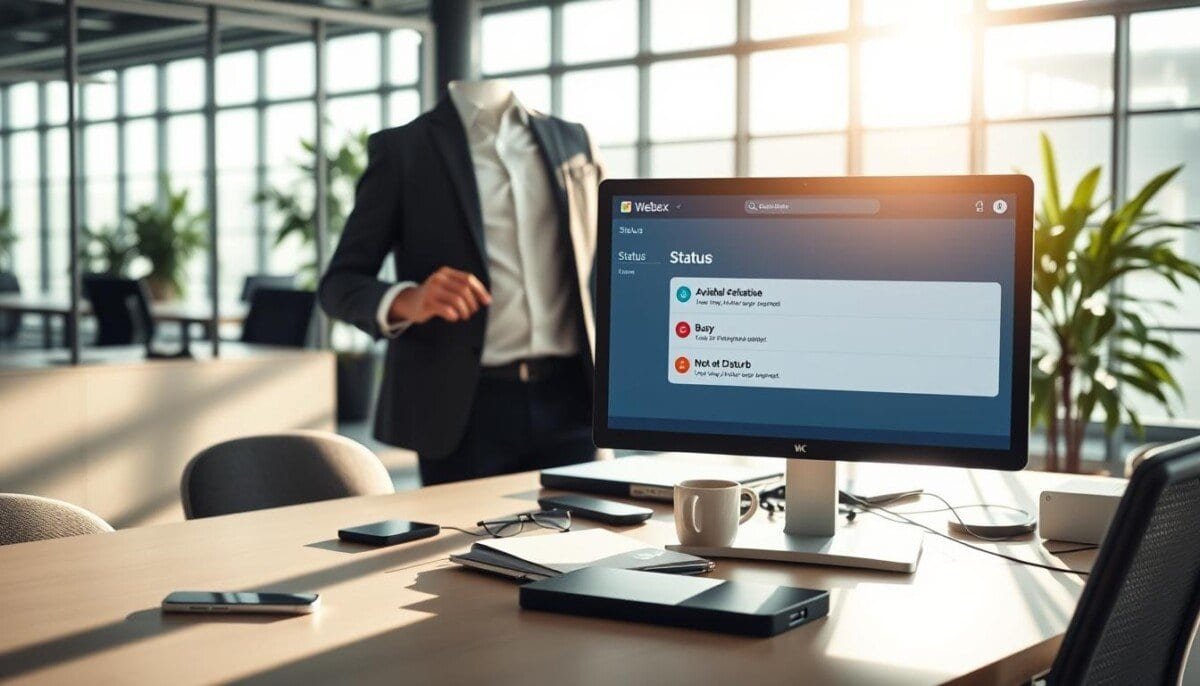 webex status management