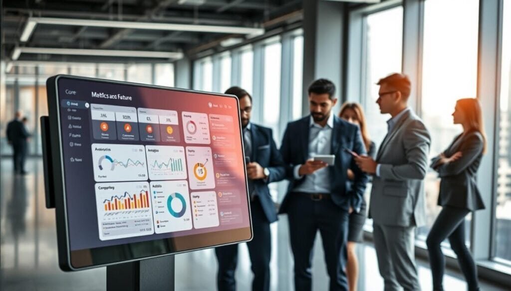 A modern and sleek email platform interface displayed prominently in the foreground, featuring a series of vibrant metrics and analytics dashboards showcasing real-time data. In the middle ground, diverse tech professionals, dressed in smart business attire, collaborate around a large touchscreen display, engaged in a discussion about core features and technical capabilities. The background includes a futuristic office space with large windows allowing natural light to pour in, creating a bright and inviting atmosphere. Soft lighting focuses on the interaction among the team, while a blurred cityscape can be seen through the windows, adding to the innovative feel. The mood is one of collaboration and progress, emphasizing the cutting-edge technology of the AutoSend MCP platform. A modern and sleek email platform interface displayed prominently in the foreground, featuring a series of vibrant metrics and analytics dashboards showcasing real-time data. In the middle ground, diverse tech professionals, dressed in smart business attire, collaborate around a large touchscreen display, engaged in a discussion about core features and technical capabilities. The background includes a futuristic office space with large windows allowing natural light to pour in, creating a bright and inviting atmosphere. Soft lighting focuses on the interaction among the team, while a blurred cityscape can be seen through the windows, adding to the innovative feel. The mood is one of collaboration and progress, emphasizing the cutting-edge technology of the AutoSend MCP platform.
