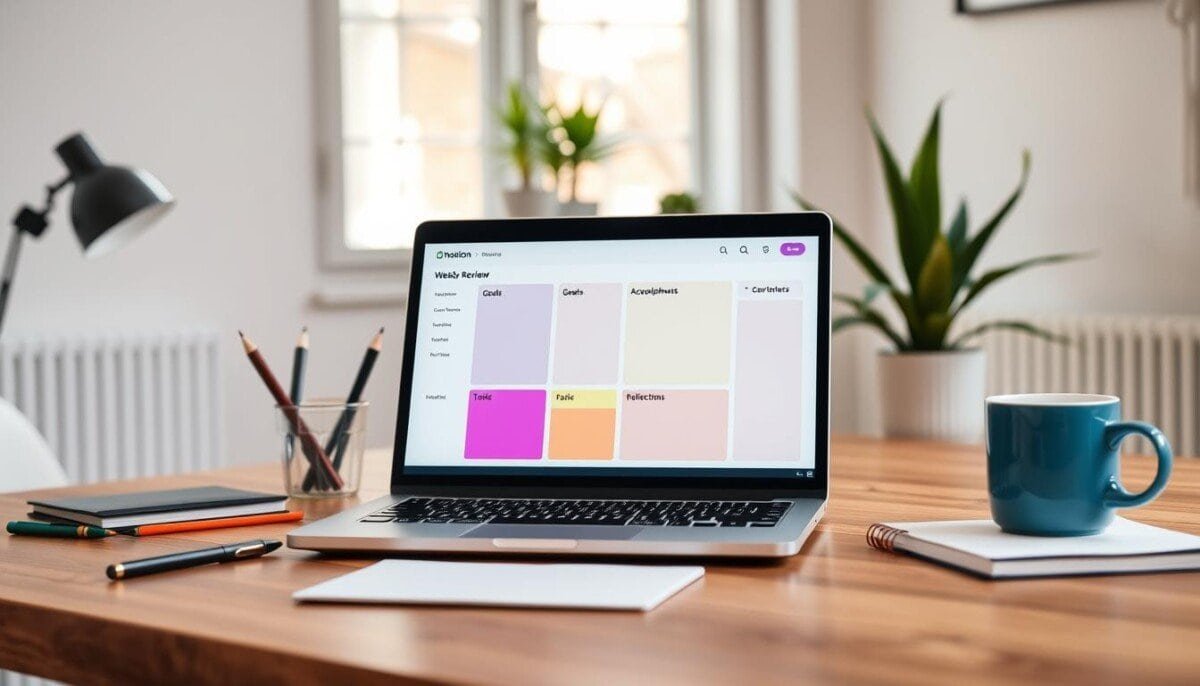 How to Build a Weekly Review Template in Notion