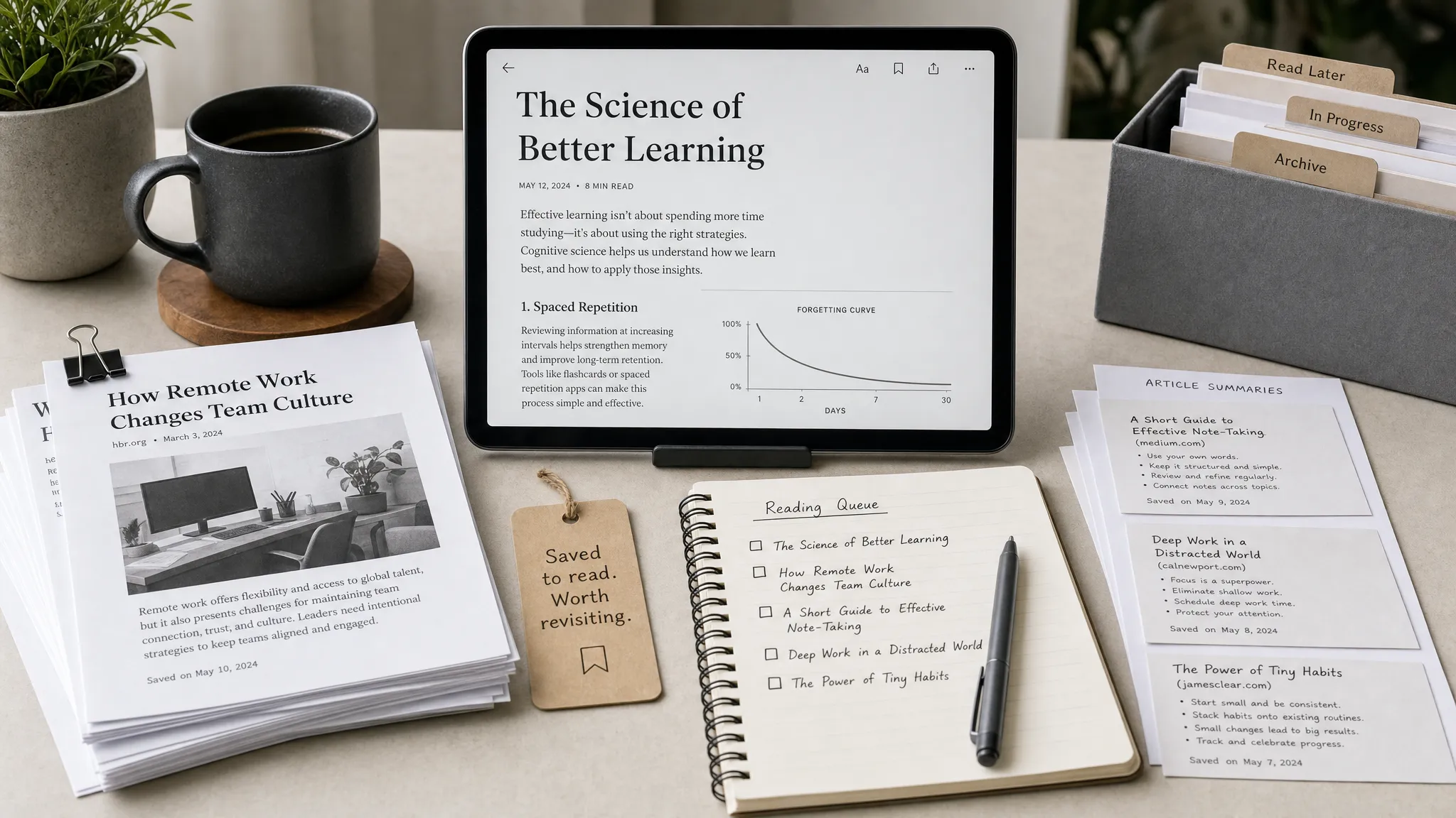 Best Reading Later Apps for Saving Web Content