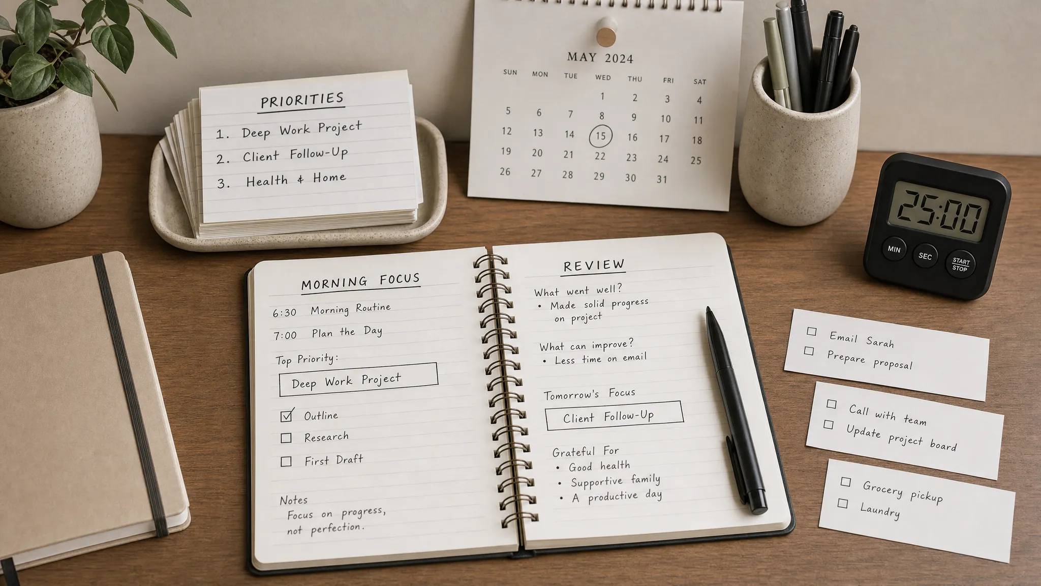 How to Build a Daily Dashboard in Notion