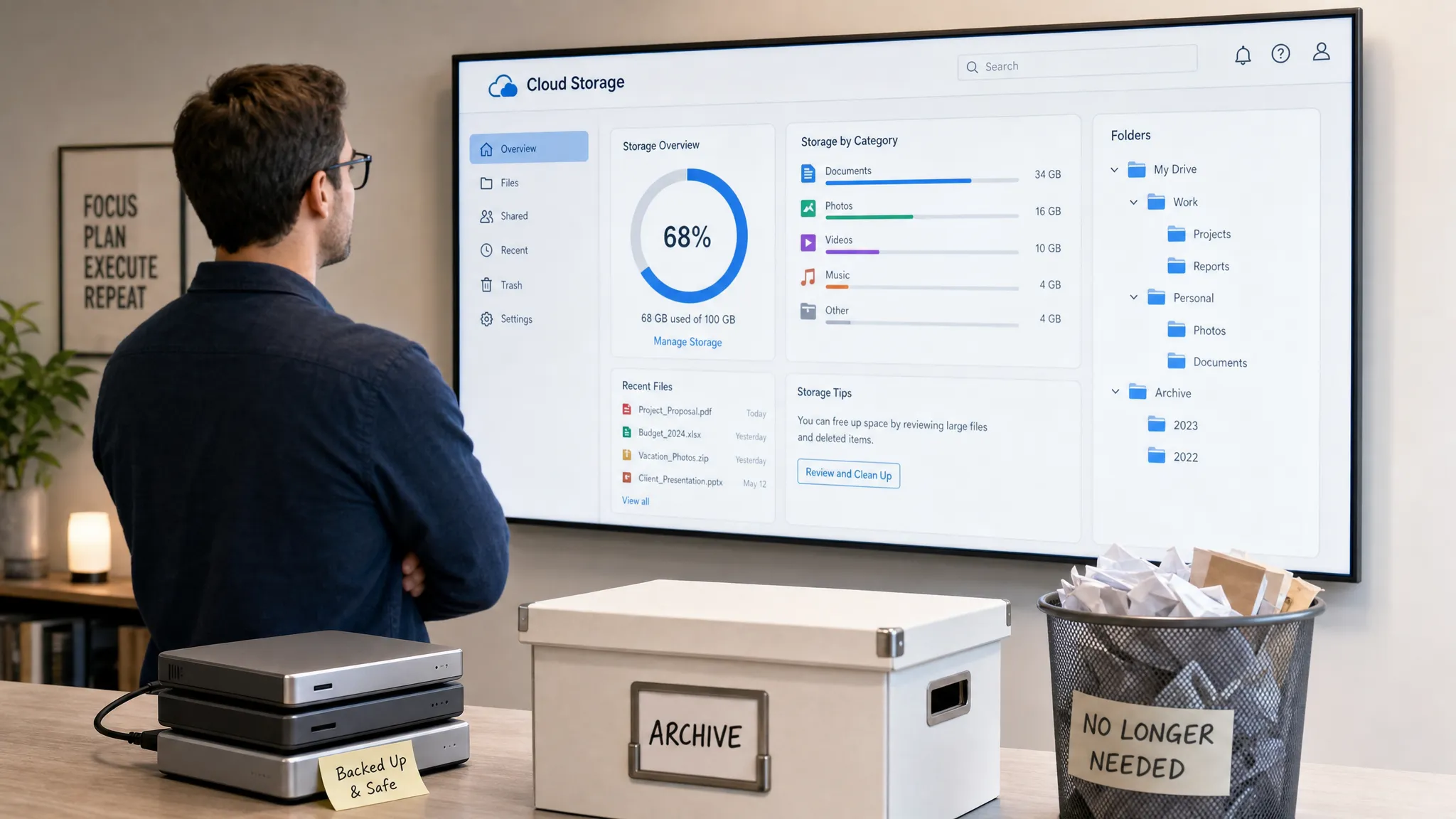 How to Clean Up Your Cloud Storage Without Stress
