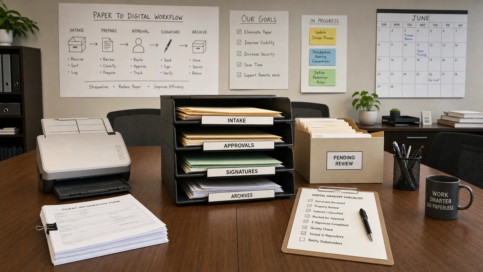 How to Set Up a Paperless Workflow for Work How to Set Up a Paperless Workflow for Work