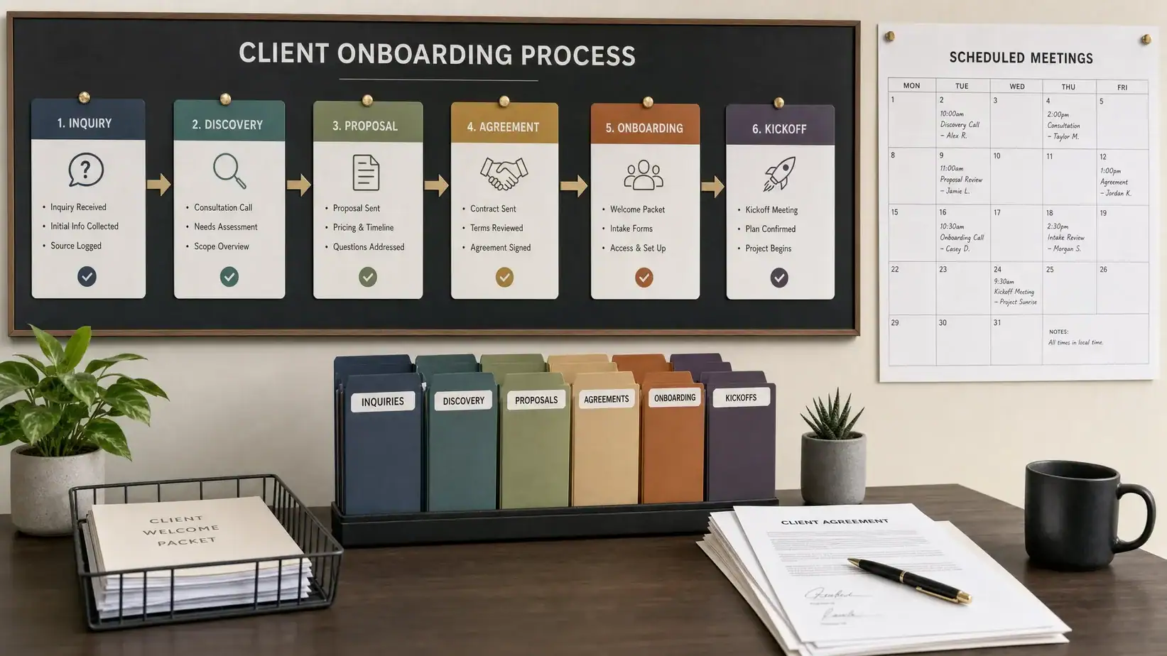 How to Set Up an Online Client Intake Workflow