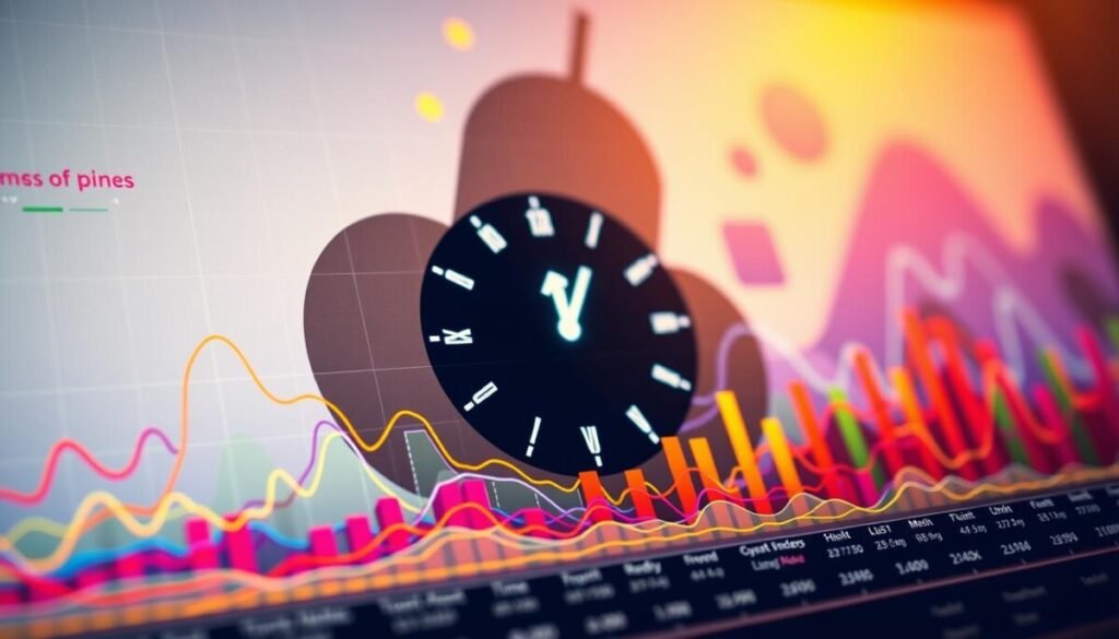 A visually striking infographic-style image illustrating "Analyzing Daily Activity Patterns" on Reddit. In the foreground, depict an array of colorful line graphs and bar charts, representing various posting times and user engagement levels. The middle layer includes a stylized clock with highlighted peak hours, emphasizing the best times to post. In the background, visualize abstract shapes symbolizing Reddit’s diverse communities, creating a sense of movement and activity. Use warm, inviting lighting to create an engaging atmosphere, with a soft focus to ensure clarity on the graphs. The camera angle should be slightly tilted to add dynamism, enhancing the overall professionalism and visual appeal for the article section. A visually striking infographic-style image illustrating "Analyzing Daily Activity Patterns" on Reddit. In the foreground, depict an array of colorful line graphs and bar charts, representing various posting times and user engagement levels. The middle layer includes a stylized clock with highlighted peak hours, emphasizing the best times to post. In the background, visualize abstract shapes symbolizing Reddit’s diverse communities, creating a sense of movement and activity. Use warm, inviting lighting to create an engaging atmosphere, with a soft focus to ensure clarity on the graphs. The camera angle should be slightly tilted to add dynamism, enhancing the overall professionalism and visual appeal for the article section.